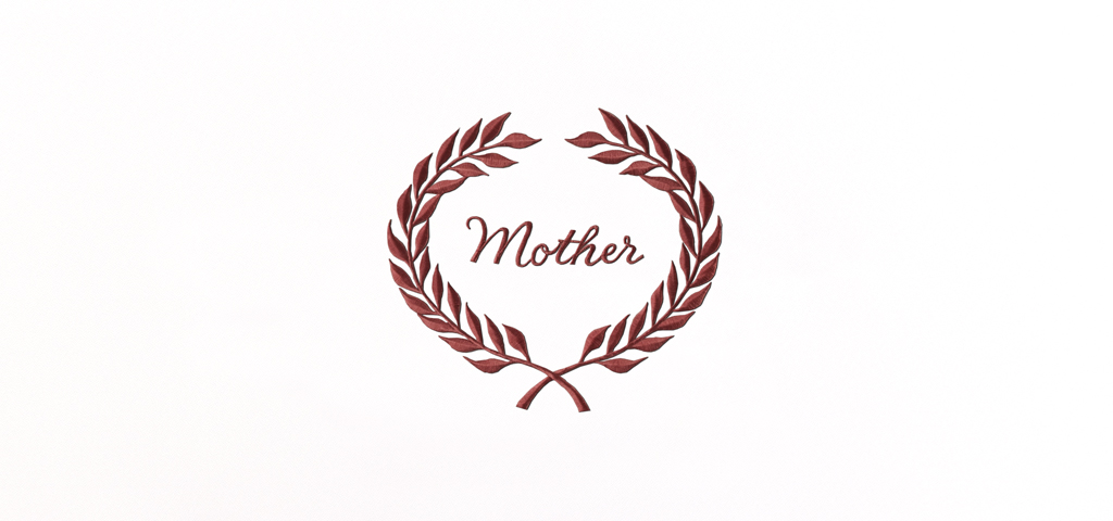 AP 504 PK M Wreath Pink (Mother) (White Faux)